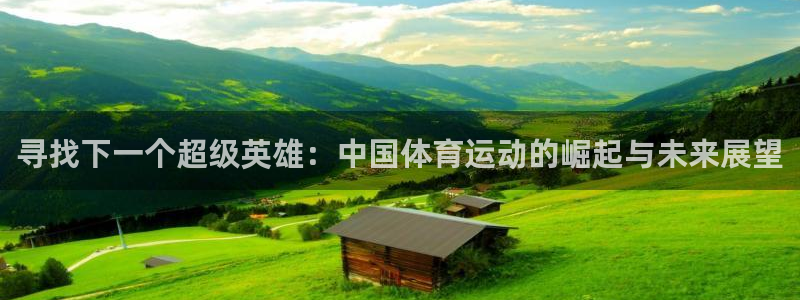 蓝狮在线代理：寻找下一个超级英雄：中国体育运动的崛起与未来展望