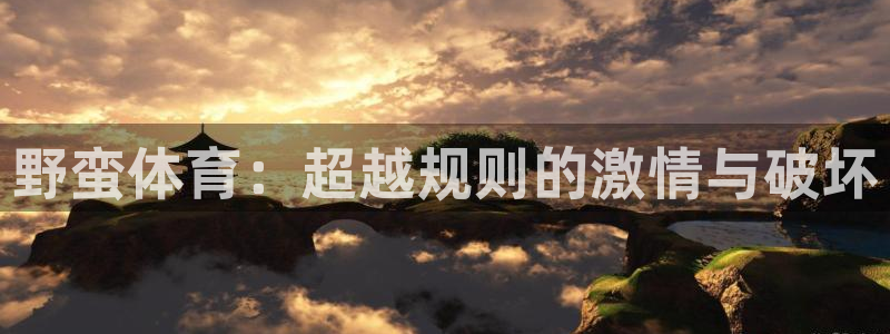 蓝狮在线体育热门赛事有哪些：野蛮体育：超越规则的激情与破坏
