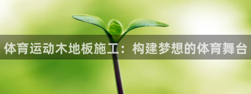 意昂官网注册：体育运动木地板施工：构建梦想的体育舞台