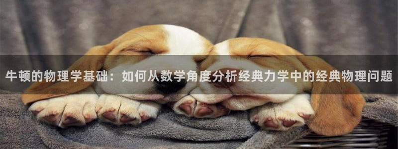 蓝狮在线电子有限公司：牛顿的物理学基础：如何从数学角度分析经典力学中的经典物理问题